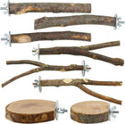 Vogelkooi zitplatform 8 stuks hout