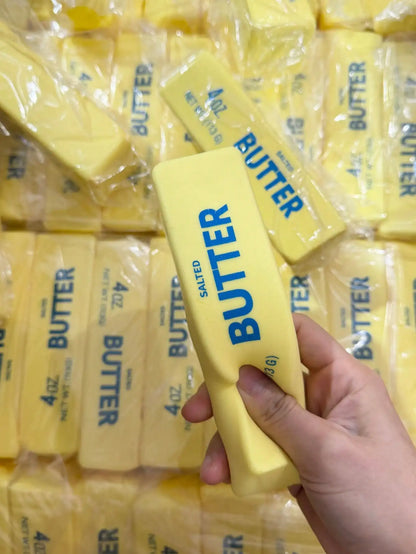 Butter Squish™ | Viraal TikTok Stress Toy | Vormhoudend blok boter