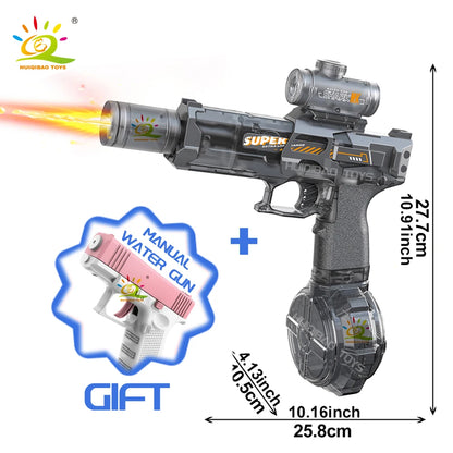 Waterpistool zonder batterij met lichteffecten