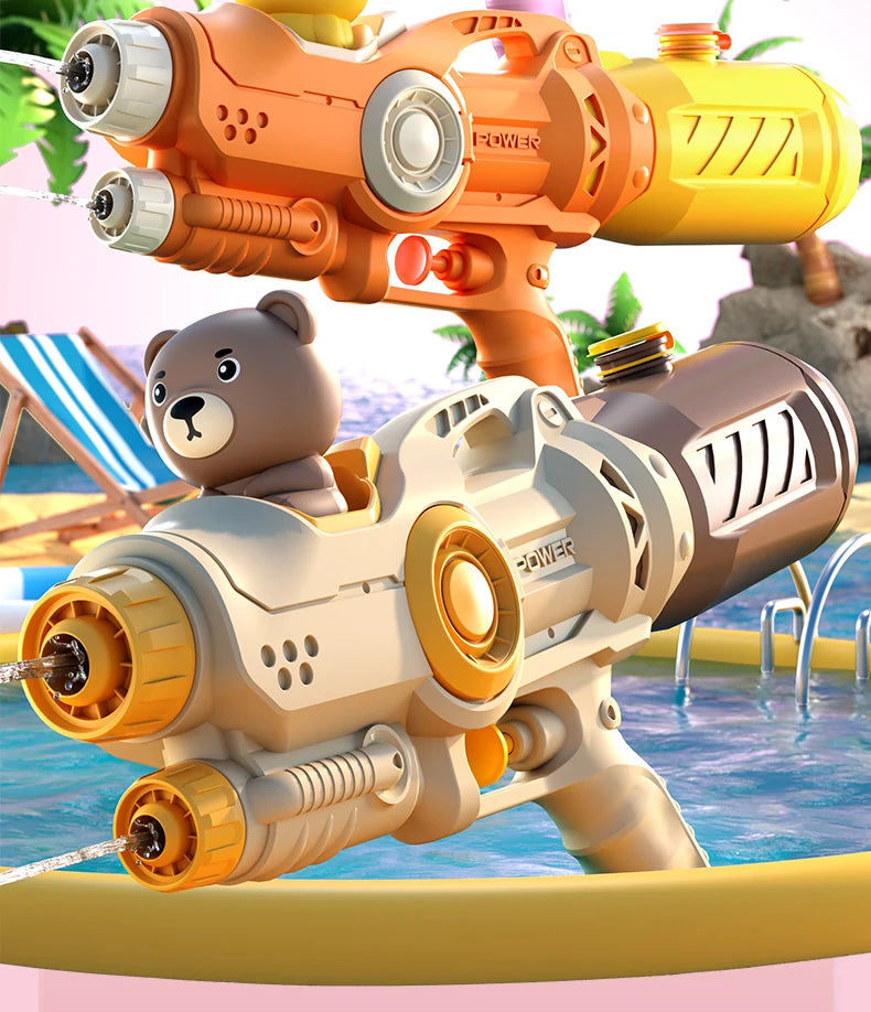 Dual Water Pistol for Kids (3-6 years) | For Outdoor Water Fun