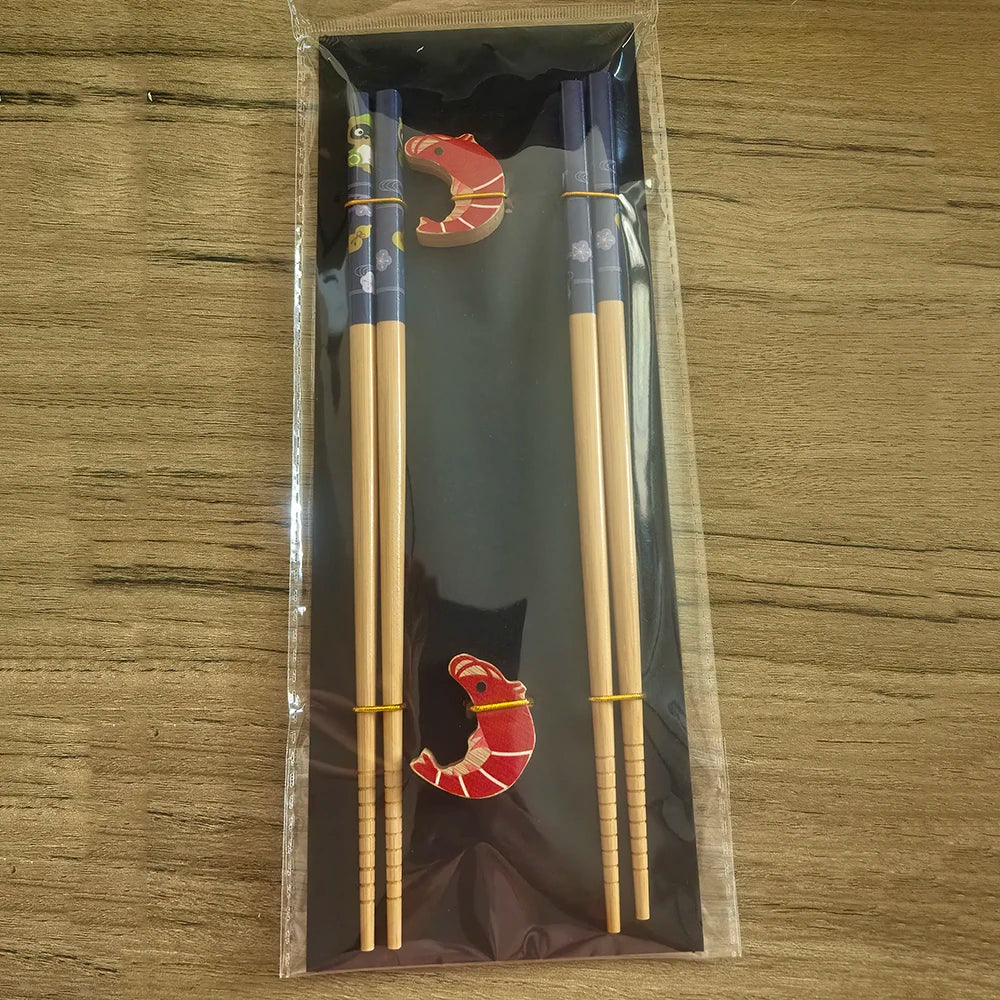 Bamboe Eetstokjes Set Twee Paar Duurzaam Voor Chinees Japans Koreaans Sushi Maaltijden Bruiloft Cadeau Huismerken