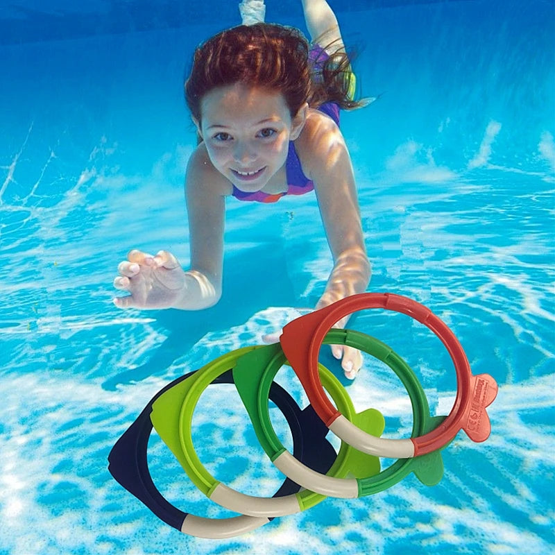 Diving Toys Set Kids | Underwater Treasure Hunt and Breath Training