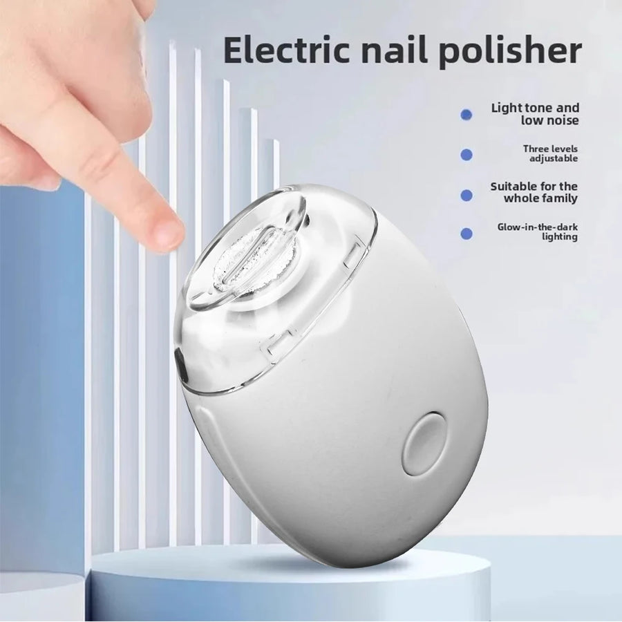 Elektrische nagelknipper en vijl met LED