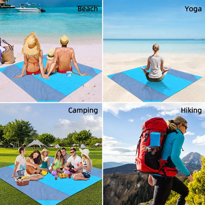 Strandmat extra groot waterdicht zandvrij