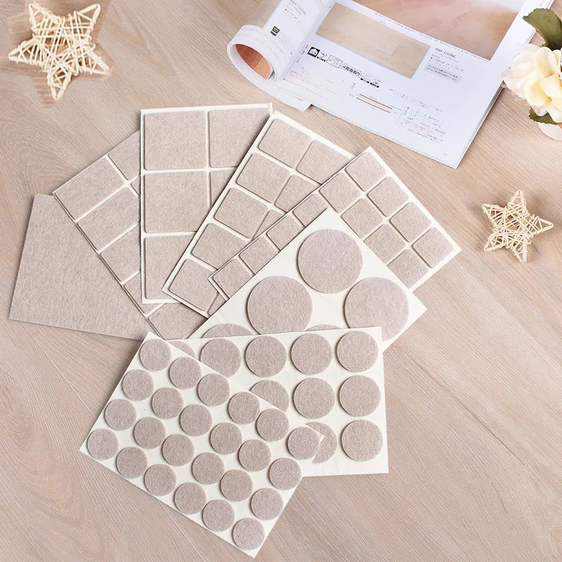 72 zelfklevende viltpootbeschermers, 3 mm dik