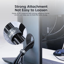 Toocki Kabel Organizer van Nylon met Sluiting