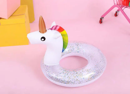 Opblaasbare Zwemband Unicorn Flamingo voor Zomerse Waterpret
