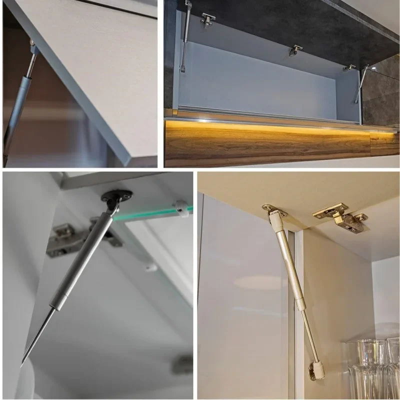 4-pack Gasveren Kastscharnier met Koperkern – 30N-200N