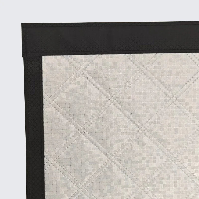 Magnetic Door Curtain Black – Easy to Install – Keeps Cold Out and Warmth In