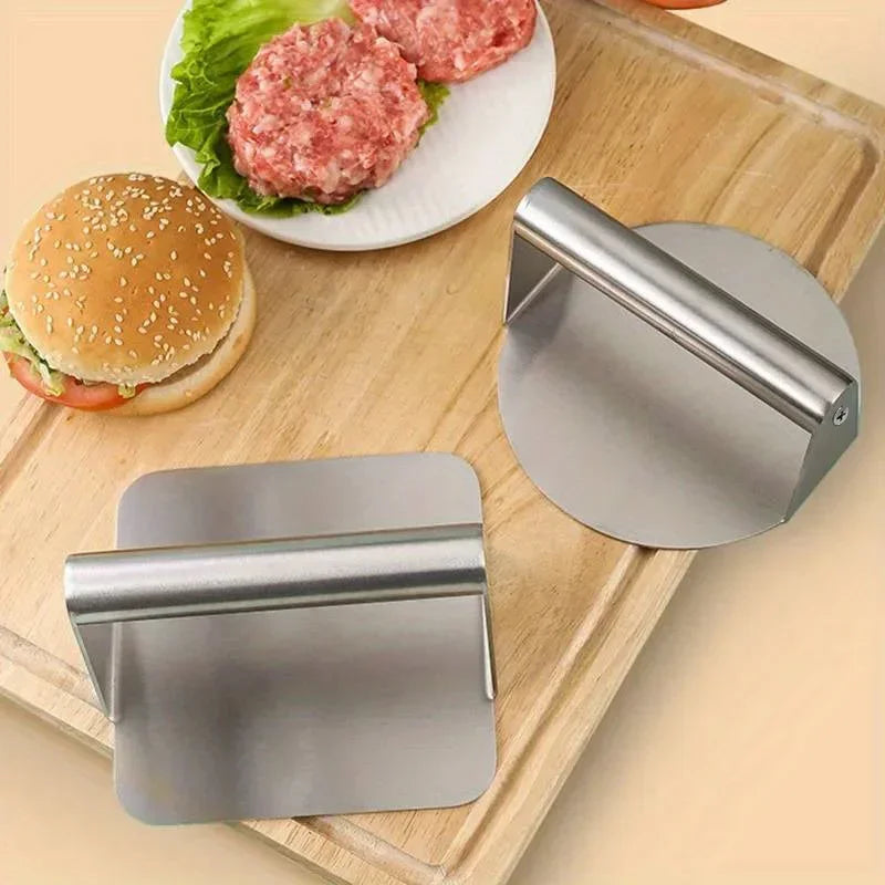 Stainless Steel Smash Burger Press for Consistent Burgers