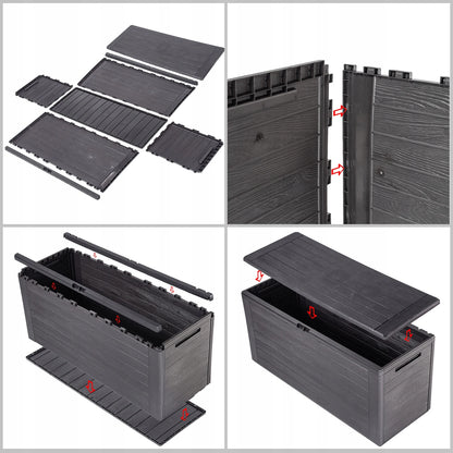 Opbergbox tuin 280L bruin