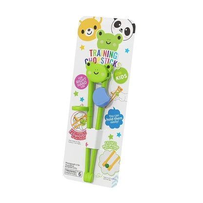 Kinder Eetstokjes Leertraining Dierenvorm Met Voedselveilig ABS Silicone 3 Pack Huismerken.nl