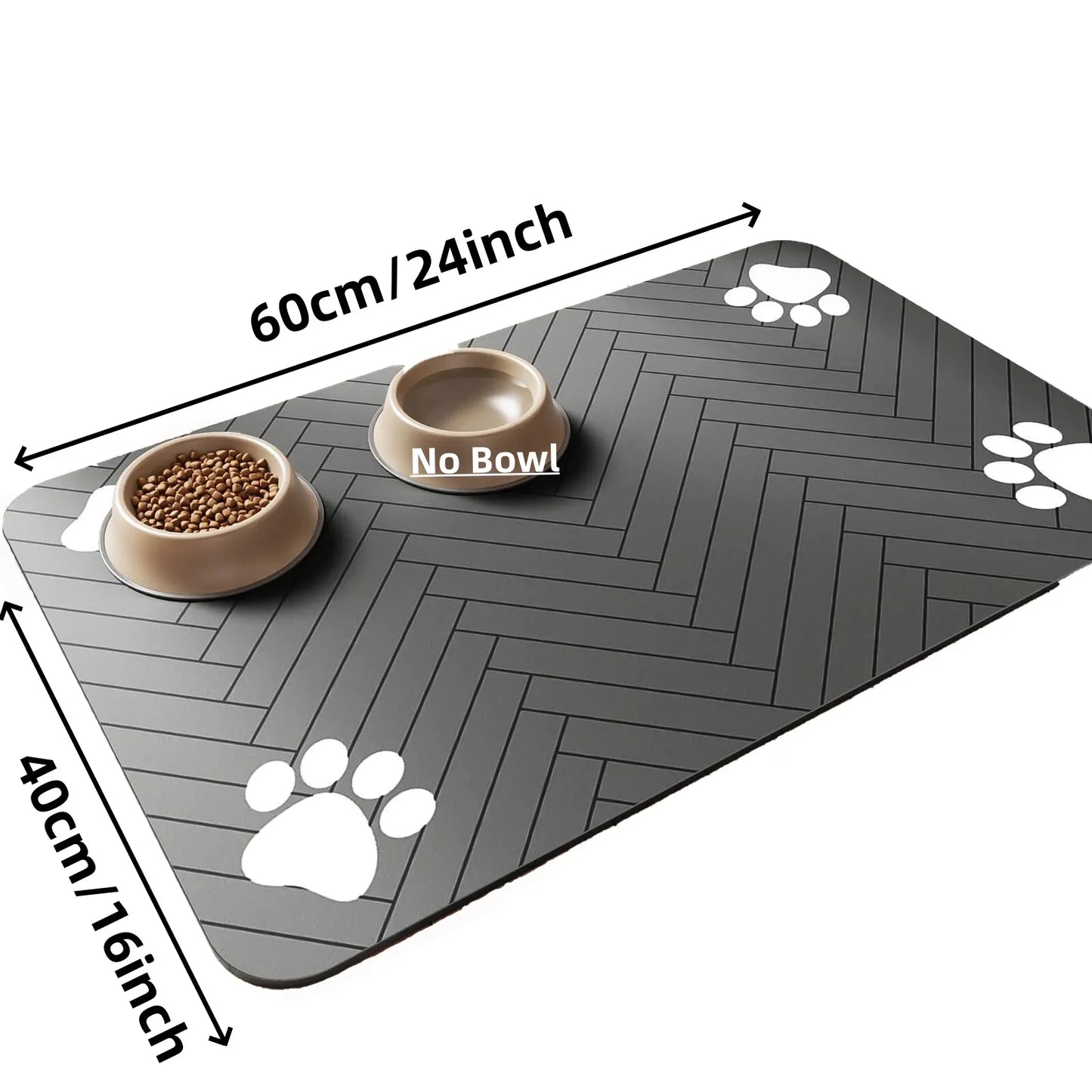 Absorberende Placemat voor Honden en Katten – Waterdicht en Sneldrogend