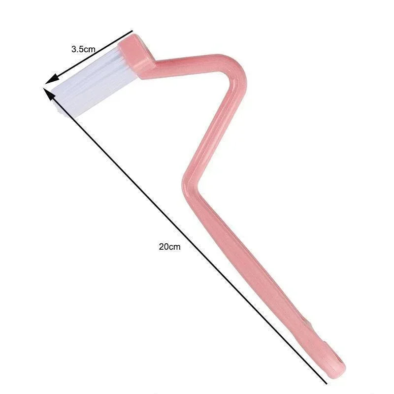 Toiletborstel gebogen lange steel set 1 2 of 3