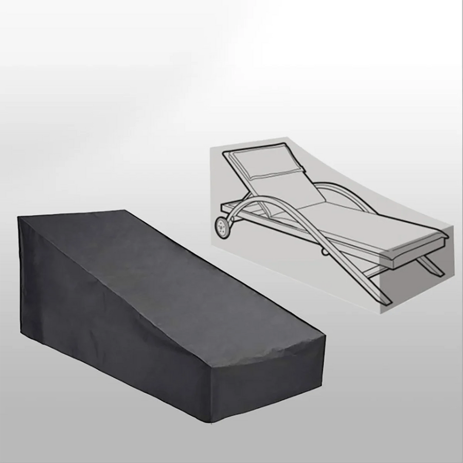 Loungestoelhoes zwart 210D