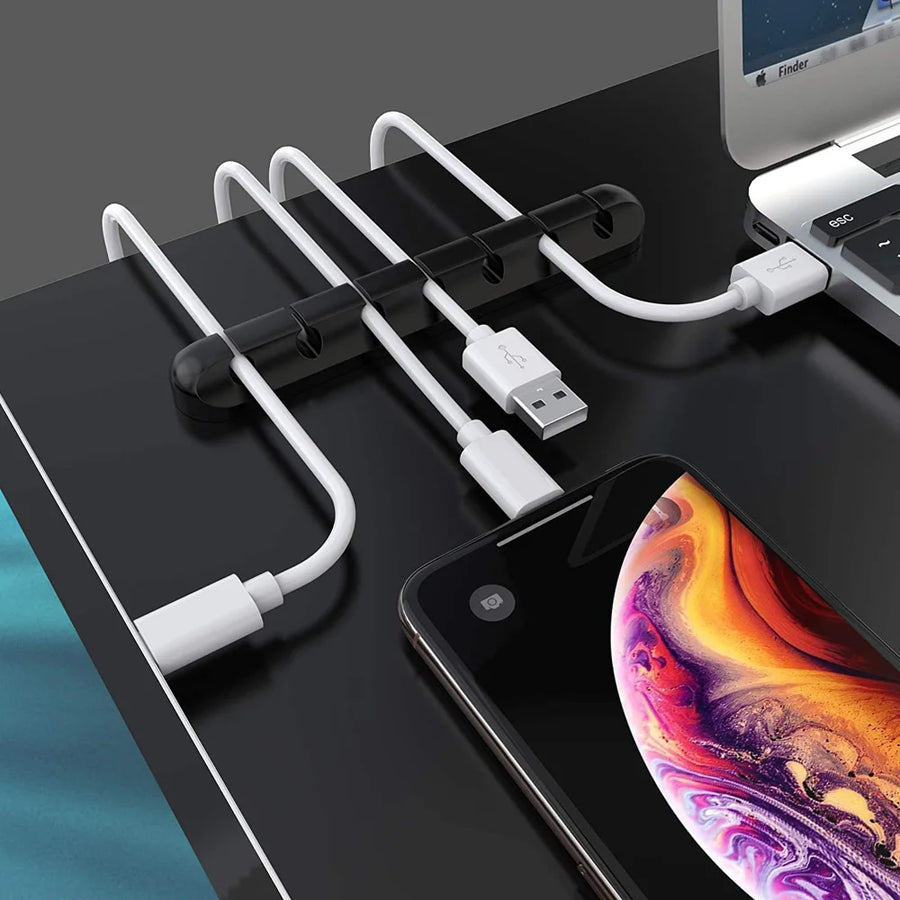 Kabelclips siliconen zelfklevend 5 stuks