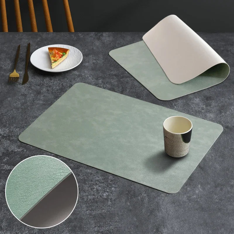 Placemat rubber rechthoekig 30X45cm
