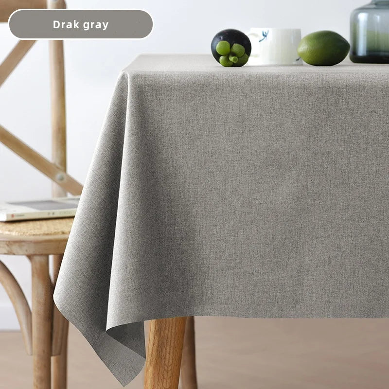 Tafelkleed rechthoekig katoen polyester waterdicht olieafstotend
