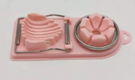 Ei snijapparaat met roestvrijstalen draad en PP basis