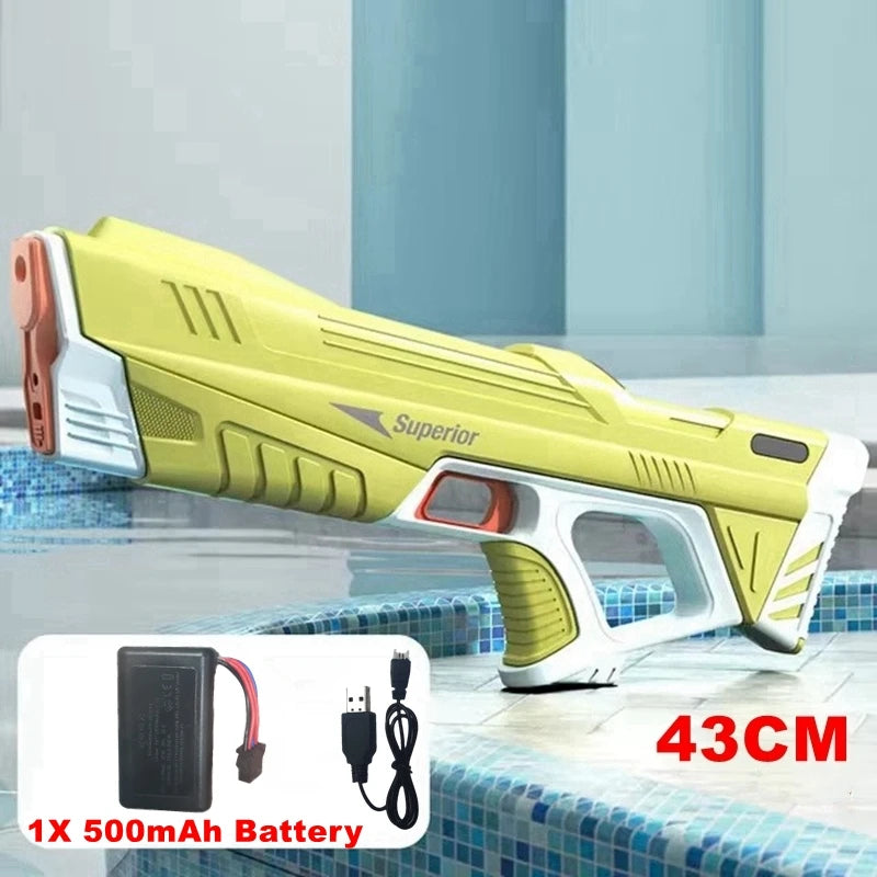 Electric Water Gun Automatic – 43 cm – For Kids and Adults
