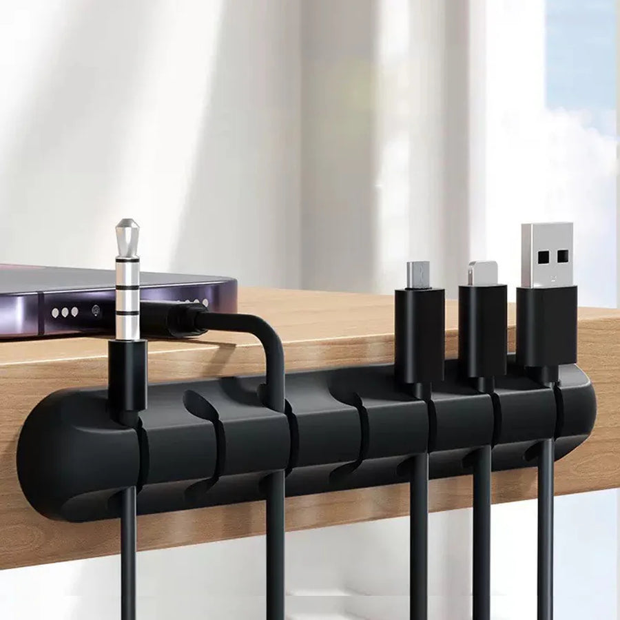 Kabelclips siliconen zelfklevend 5 stuks