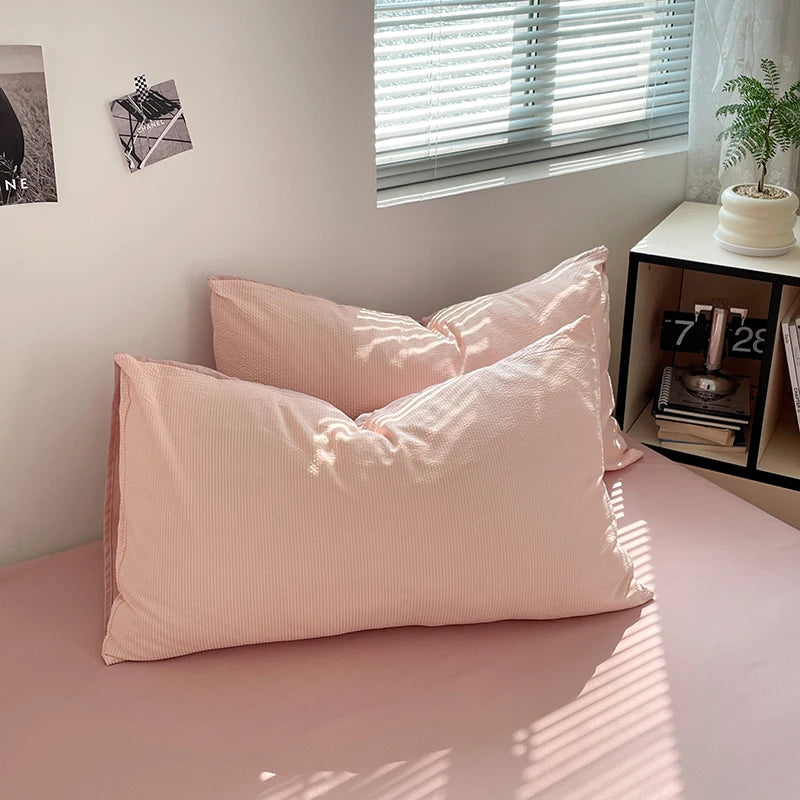 Dekbedovertrekset microfiber 3-delig met rits