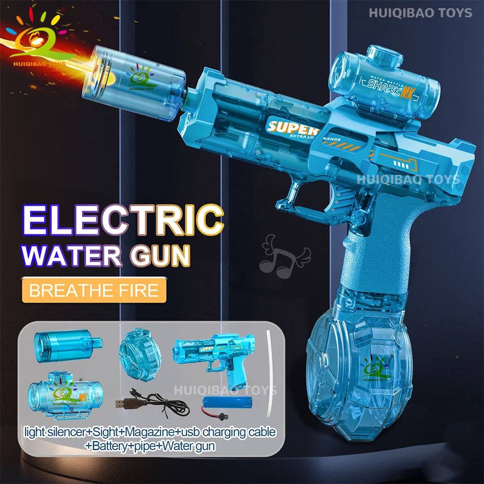 Waterpistool zonder batterij met lichteffecten