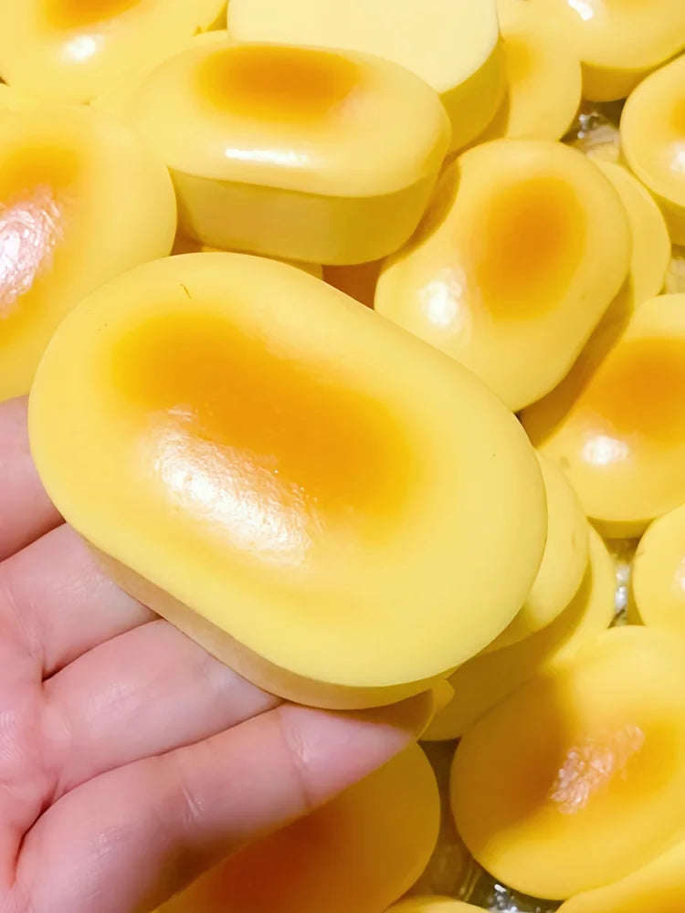 Squishy speeltje kaasbroodje