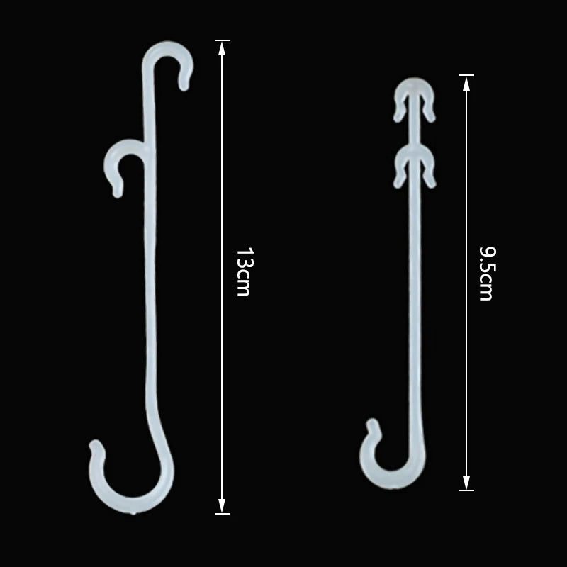 Plantenclips J-vorm 50 stuks kunststof