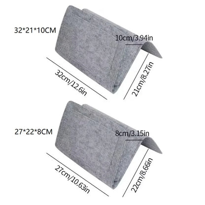 Vilt bed organizer