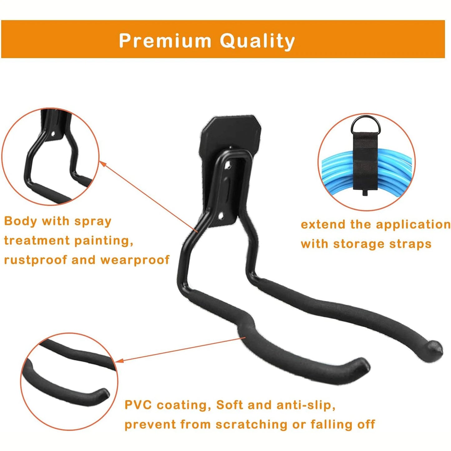 Gereedschapswandhaak van ijzer