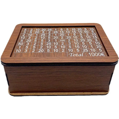 Houten spaarpot kinderen