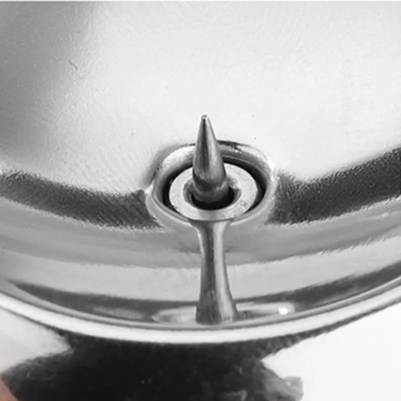 Eiergaatjesprikker RVS met stabiele voet