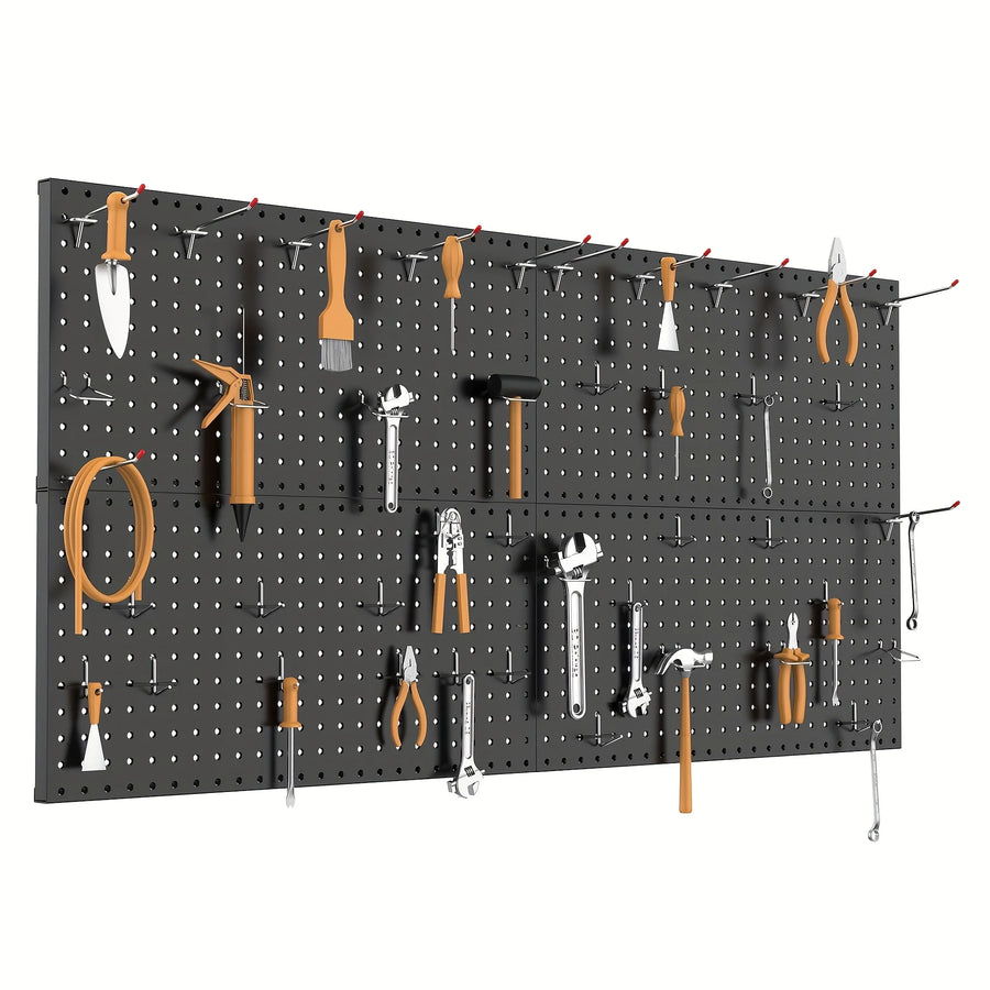 Metalen pegboard wand organizer 12x24 inch