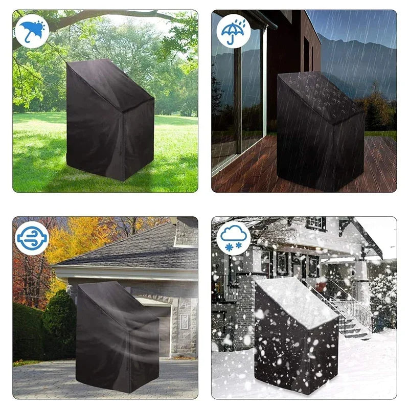 Waterproof Cover for Stacked Garden Chairs