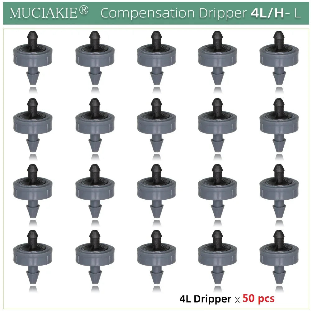 MUCIAKIE 4/2-Wegen Druppel Irrigatiesysteem