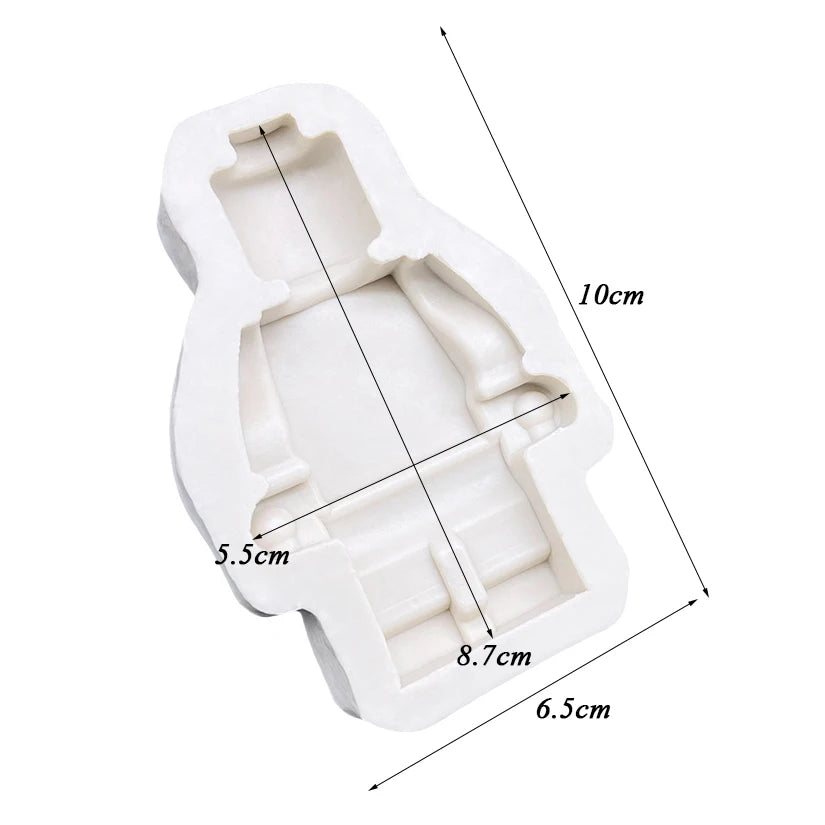 Siliconenmal robot voor taart en cupcake decoratie