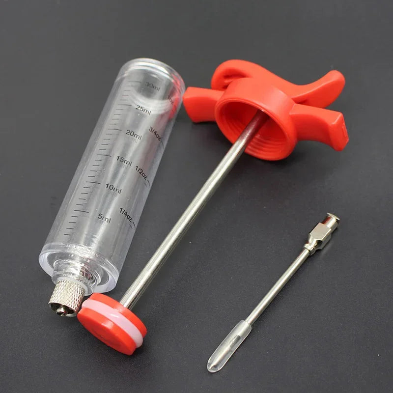 RVS marinade injector 60 ml met 2-5 naalden