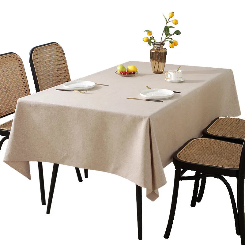 Tafelkleed rechthoekig katoen polyester waterdicht olieafstotend