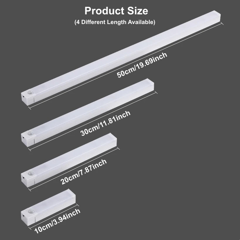 LED strip oplaadbaar draadloos 10-50 cm