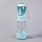 Hondenwaterfles 400ml met voerbakje en poepzakjeshouder