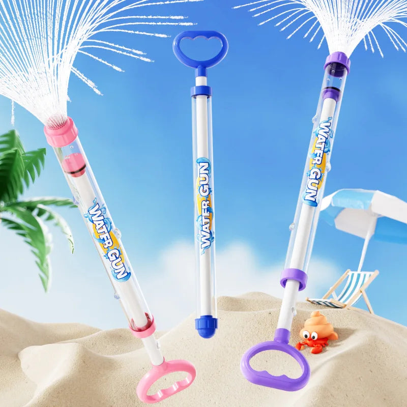 Water pistol with pump system for children and adults