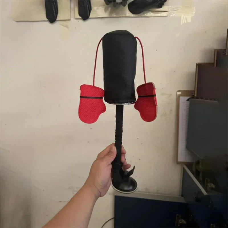 Katten bokszak interactief met zuignap