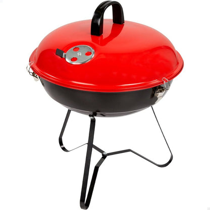 Aktive Barbecue Draagbare Aktive Geëmailleerd Metaal Ø 36 Cm 36 X 44 X 36 Cm (4 Stuks) Rood