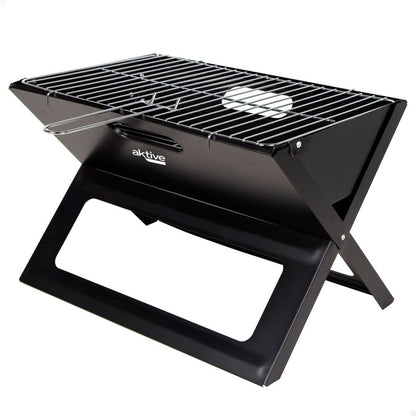 Aktive Barbecue Draagbare Aktive Zwart Staal Ijzer 45 X 30 X 29 Cm