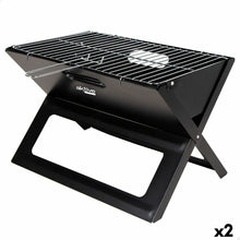 Aktive Barbecue Draagbare Aktive Zwart Staal Ijzer 45 X 30 X 29 Cm