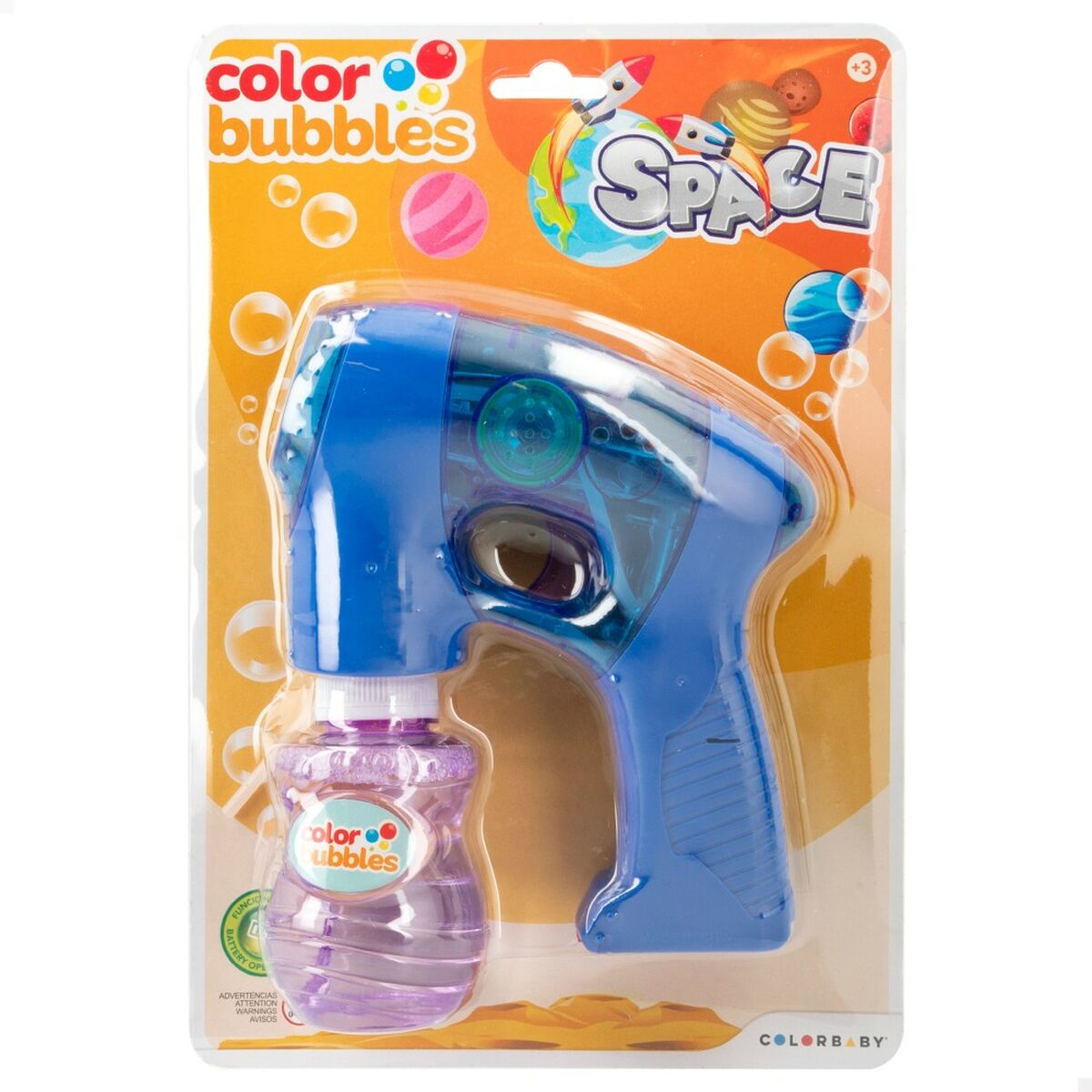 Colorbaby Zeepbellenpistool Colorbaby 14 X 16,5 X 5,5 Cm 6 Stuks