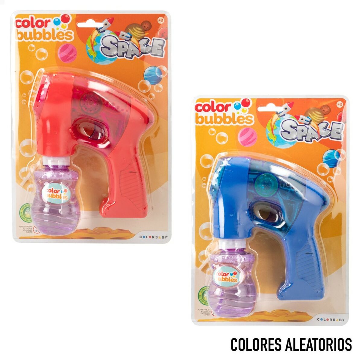 Colorbaby Zeepbellenpistool Colorbaby 14 X 16,5 X 5,5 Cm 6 Stuks