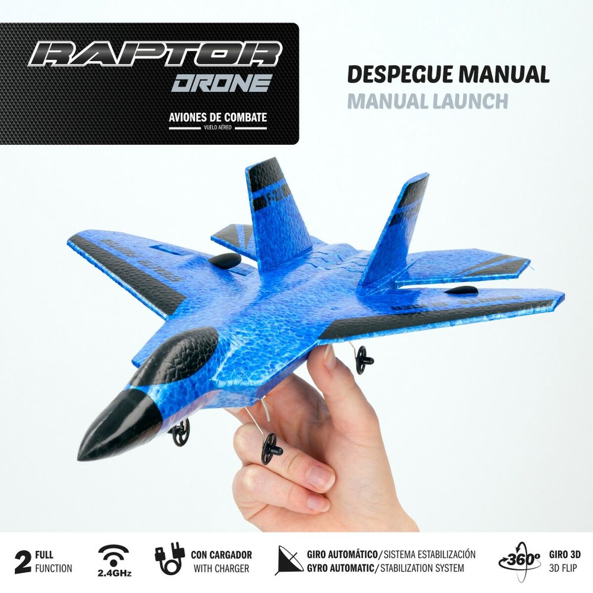 Colorbaby Helikopter Op Afstandsbediening Colorbaby (2 Stuks)