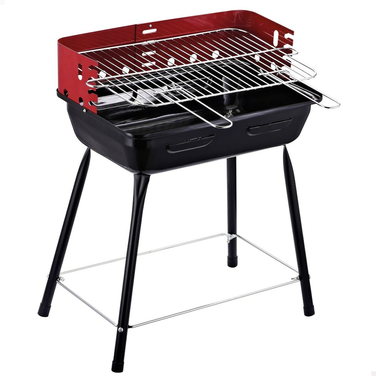 Aktive Barbecue Draagbare Aktive Metaal 42 X 54 X 42 Cm (2 Stuks)